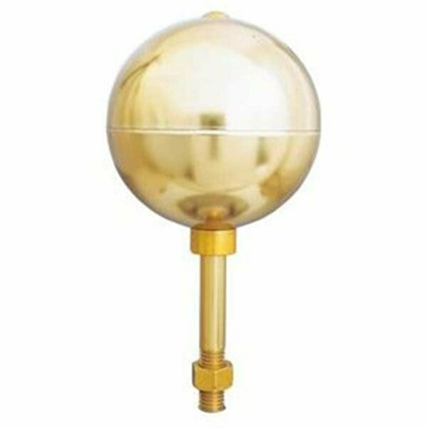 Ss Collectibles 5 in. Gold Anodized Aluminum Ball SS2521528